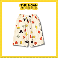 Quần Đùi Nữ Thun Cao Cấp Cotton Loại 1 Mặc Nhà Và Đi Chơi 20010
