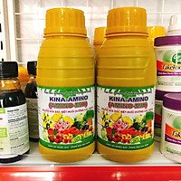 PHÂN BÓN LÁ HỮU CƠ SINH HỌC AMINO-MIX BỔ XUNG VI LƯỢNG VÀ CÓ CHẤT ĐIỀU HÒA SINH TRƯỞNG - 500 ml