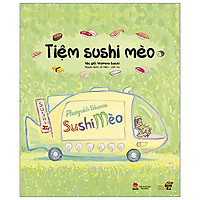 Ehon - Mọt Sách Mogu - Tiệm Sushi Mèo