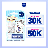 Son Dưỡng Môi Chuyên Sâu Nivea Lip Original Care - Tặng Kèm Ốp Son - 85061