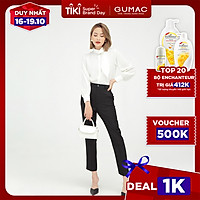 Áo sơ mi nữ nơ chéo AB514 GUMAC
