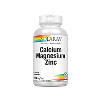 Solaray, Calcium Magnesium Zinc Amino Acid, 250 Veg Capsules