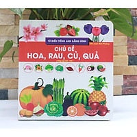 Từ Điển Tiếng Anh Bằng Hình Chủ Hoa , Rau , Củ , Quả (Song Ngữ Anh - Việt)