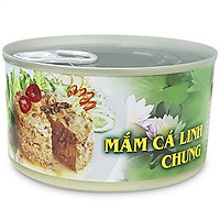 LỐC 6 HỘP MẮM CÁ LINH CHƯNG ĐÓNG HỘP - 200G - CHÍNH HÃNG ANTESCO - ĐẶC SẢN AN GIANG CÁ ĐÓNG HỘP - DÙNG KÈM CÁ LINH KHO MÍA - MCLCX6
