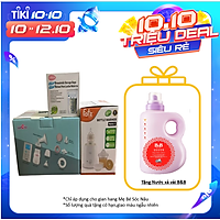 Combo máy hút sữa spectra 9 plus Hàn Quốc+máy hâm sữa fatz baby+30 túi trữ sữa unimom Bảo hành 24 tháng chọn size phểu 16/20/24/28/32mm