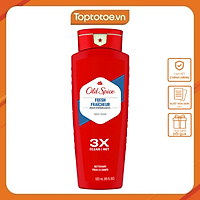 Sữa Tắm Gội Toàn Thân Cho Nam Old Spice Hair & Body Wash 532ml