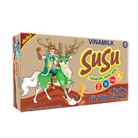 Thùng 48 Hộp Sữa Sôcôla Lúa Mạch Vinamilk Susu 110ml