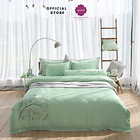 Chăn hè thu 100% Lụa Tencel by Grand, vải sợi mịn cao cấp, kích thước 200x220. Họa tiết hiện đại, trang nhã.