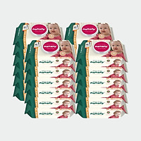 Combo 24 Gói Khăn Ướt Mamamy 100 Tờ/gói kháng khuẩn, Ngừa Hăm, An Toàn Cho Bé