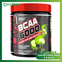 Thực phẩm hỗ trợ tăng trưởng cơ bắp Nutrex Research BCAA 6000 - Tăng hiệu suất phục hồi nhanh - 30 liều dùng