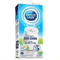 Sữa chua 100% lên men tự nhiên Dutch Lady có đường 1 lít - 02853