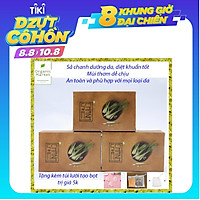 Xà Bông Sinh Dược Sả Chanh Sạch Khuẩn, Dưỡng Da, Hỗ Trợ Giảm Mụn Lưng 100% Làm Từ Thiên Nhiên - Hàng Việt Nam