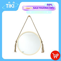 Gương Tròn Soi Treo Tường BEYOURs Khung Gỗ Decor - Mia-Circle-Mirror Trang Điểm - Nội Thất Phòng Khách, Phòng Ngủ