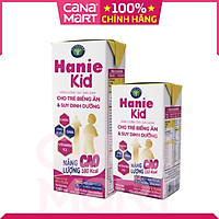 Thùng sữa bột pha sẵn Nutricare Hanie Kid dinh dưỡng cho trẻ biếng ăn và suy dinh dưỡng, cho trẻ từ 1 tuổi (110ml x 48 hộp)