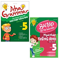 Combo Aha Grammar – Toàn Diện Ngữ Pháp Tiếng Anh Lớp 5 Theo Chủ Đề (Bộ 2 Cuốn)