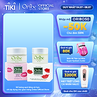 Combo Tẩy Tế Bào Chết Và Mặt Nạ Dưỡng Môi Oribe Mềm Mại, Môi Hồng Tự Nhiên 25g