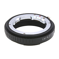 LM-N.Z Manuelk Focus Lens Adapter Converter with Aperture Adjustment for NIK0N