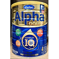 Sữa bột Dielac Alpha Gold IQ Step 4 - Hộp thiếc 1500g (dành cho trẻ 2-6 tuổi)