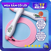 Dây nhảy lõi thép Cleacco tự động đếm số , đếm giờ , tích hợp đo calo , quãng đường