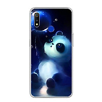 Ốp lưng cho Realme 3 - 0294 PANDA - Silicone dẻo - Hàng Chính Hãng