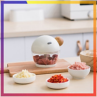 Máy xay tỏi ớt – Máy xay hành tỏi PHIÊN BẢN MỚI, lưỡi dao thép 3 tầng vô cùng sắc bén, thể tích 500ml. Máy xay tỏi ớt vận hành nhẹ và nhanh, tiết kiệm thời gian nấu gian.