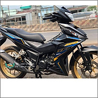 Tem Rời Winner Đen xanh nhám (N)