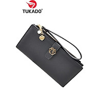 Ví Nữ Dài Cầm Tay FOREVER YOUNG Móc Khóa Trái Tim Xinh Xắn Đi Làm Đi Chơi Cực Sang Chảnh FY25 - Tukado