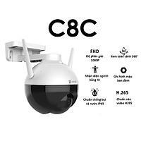 Camera IP wifi xoay 360 độ ngoài trời Ezviz C8C C8W C8PF - Hàng chính hãng