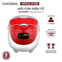 NỒI CƠM ĐIỆN CUCKOO CR-0365FR - HÀNG CHÍNH HÃNG