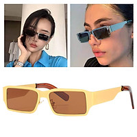 Rectangle Sunglasses Sun Glasses Square Shades Unisex Eyewear