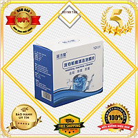 Hộp 12 Viên Tẩy Lồng Máy Giặt Viên Nén công nghệ Thế Hệ Mới - Cho Máy Giặt Cửa Trên Và Cửa Trước Đều Dùng Dược, Viên Tẩy Giúp Vệ Sinh Máy Giặt Khỏi Cặn Bẩn, Khử Mùi Máy Giặt Hiệu Quả