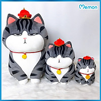 Gấu Bông Mèo Hoàng Thượng Cao Cấp Memon