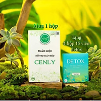 Thực phẩm bảo vệ sức khỏe THẢO MỘC hỗ trợ GIẢM CÂN CENLY _ Hỗ trợ giảm béo tự nhiên 100% nguyên liệu tự nhiên (hộp 30 viên)