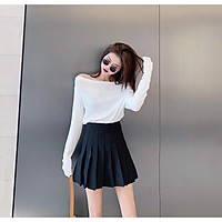 Áo G.U trễ vai bozzip
