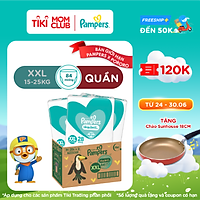 Thùng 3 Gói Tã Quần Pampers Giữ Dáng - Tặng chảo Sunhouse 16/18cm (Màu ngẫu nhiên)