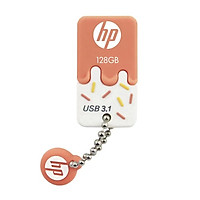 hp 128GB High-speed USB3.1 U Disk Mini USB Flash Drive Shockproof Dustproof U Disk Plug and Play Wide Compatibility