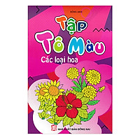 Tập Tô Màu Các Loại Hoa