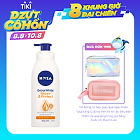 Sữa Dưỡng Thể Dưỡng Trắng Nivea Giúp Phục Hồi & Chống Nắng SPF 30 (350ml) - 88311