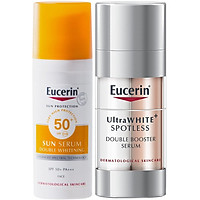 Combo Eucerin Kem Chống Nắng Dưỡng Trắng Và Tinh Chất Dưỡng Trắng Da