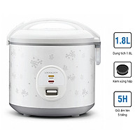 Nồi Cơm Điện Nắp Gài Lock&Lock EJR445GRY (1.8 Lít)