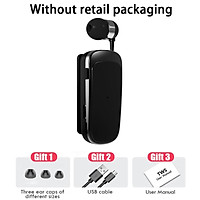 Mini Di Động Không Dây Bluetooth Tai Nghe In-Ear Báo Rung Mặc Kẹp Tay Tai Nghe Nhét Tai Tai Hoa Sen Với dây