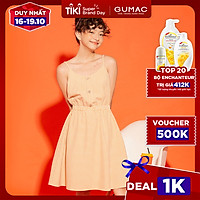 Đầm dây caro GUMAC DA12127