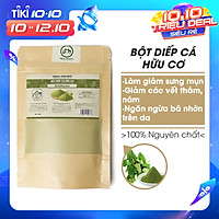 Bột Diếp Cá hữu cơ UMIHOME (35g) bột uống giúp thanh nhiệt giải đọc và đắp mặt nạ trị mụn dưỡng da hiệu quả tại nhà