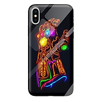 Ốp kính cường lực cho iPhone X mẫu SIÊU NHÂN A7 - Hàng chính hãng