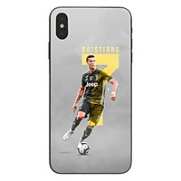 Ốp lưng dành cho điện thoại iPhone X, XS in họa tiết Siêu sao CR7