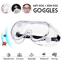 Clear Safety Goggles Glasses Anti Fog Lens Work Lab Eye Protective Chemical