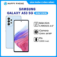 Điện thoại Samsung Galaxy A53 5G (8GB/128GB) - Hàng chính hãng - ĐÃ KÍCH HOẠT BẢO HÀNH ĐIỆN TỬ