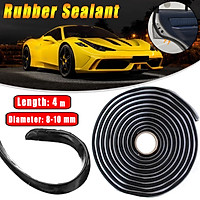 4 Meters Rubber Glue Sealant Car Truck Headlight LED Retrofit Reseal Strip Roll