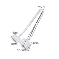 thép không gỉ chiên xẻng dầu lọc kẹp gia dụng xẻng đa chức năng