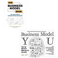 Combo 2 cuốn kỹ năng kinh doanh: The Business Model Book: Xây Dựng, Thiết Kế Và Tối Ưu Mô Hình Kinh Doanh + Tạo Lập Mô Hình Kinh Doanh Cá Nhân